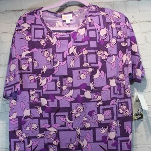 NWT LuLaRoe Disney Donald Duck Irma sz SM